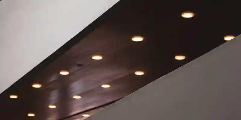 Wood false ceiling